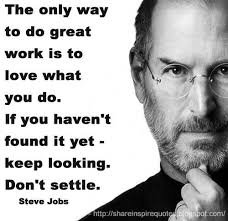 steve jobs photo and quote
